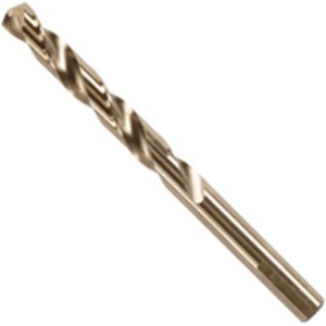 BOSCH CO14B 14-Piece Assorted Set with Included Case – Cobalt M42 Metal Drill Bits with Three-Flat Shank for Drilling Applications in Stainless Steel, Cast Iron, Titanium, and Light-Gauge Metal(7/16 x 5-1/2 in.)