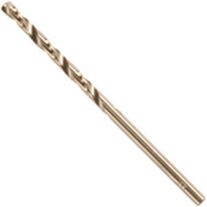 BOSCH CO14B 14-Piece Assorted Set with Included Case – Cobalt M42 Metal Drill Bits with Three-Flat Shank for Drilling Applications in Stainless Steel, Cast Iron, Titanium, and Light-Gauge Metal(1/8 x 2-3/4 in.)