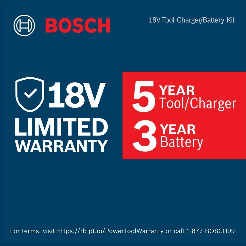 image:imageBOSCH GXS18V26N26X 18V Starter Kit with 2 60Ah Batteries and Charger HighCapacity 18 Volt Batteries for Extended Runtime