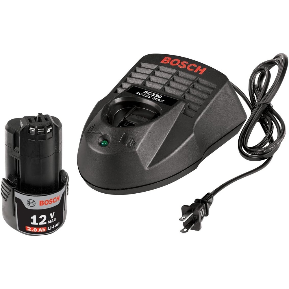 image:imageBosch SKC120102 12Volt Max LithiumIon Starter Kit with 1 20 Ah Battery and Charger