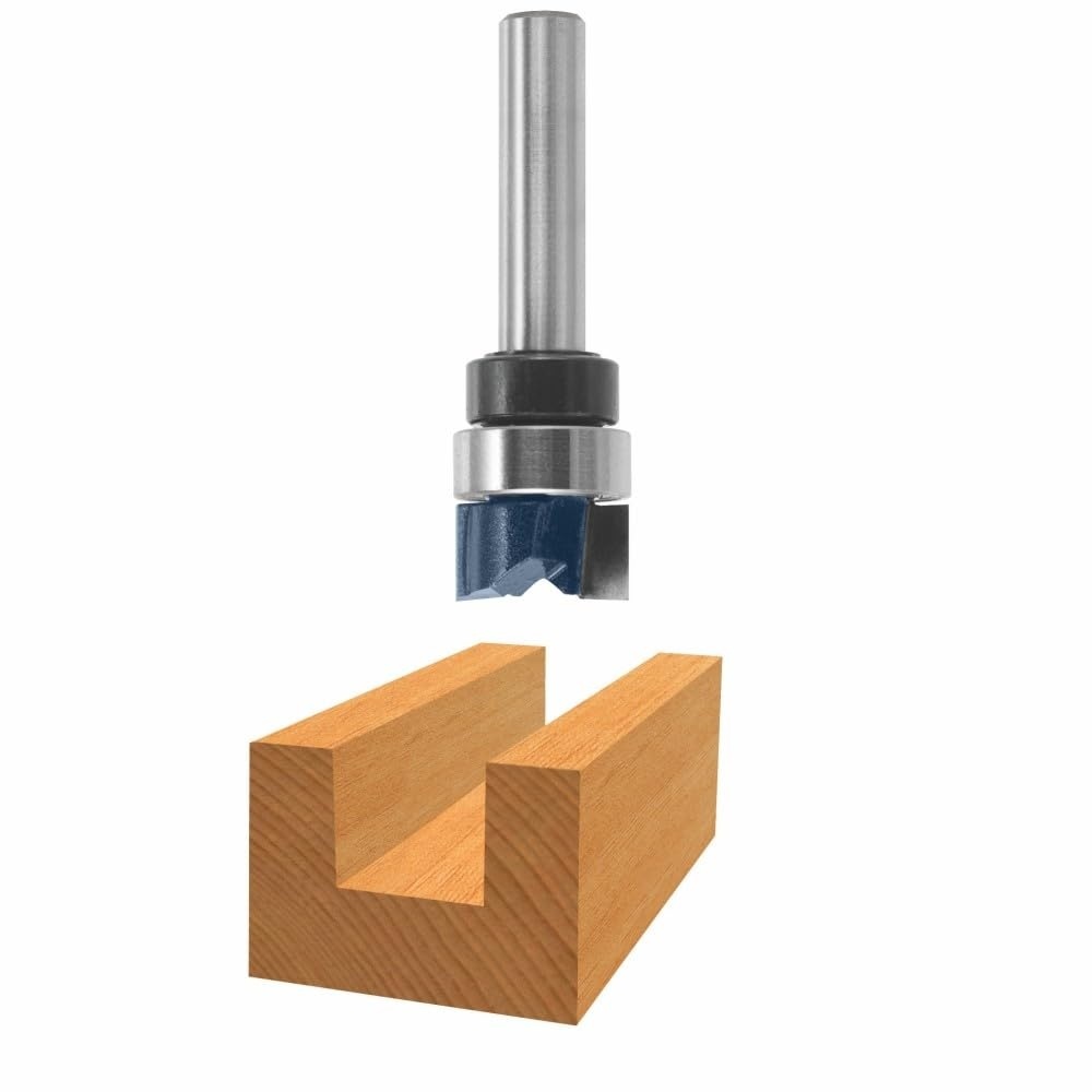 image:imageBosch 85674M 12 in x 14 in Carbide Tipped 2Flute Top Bearing Dado Clean Out Bit